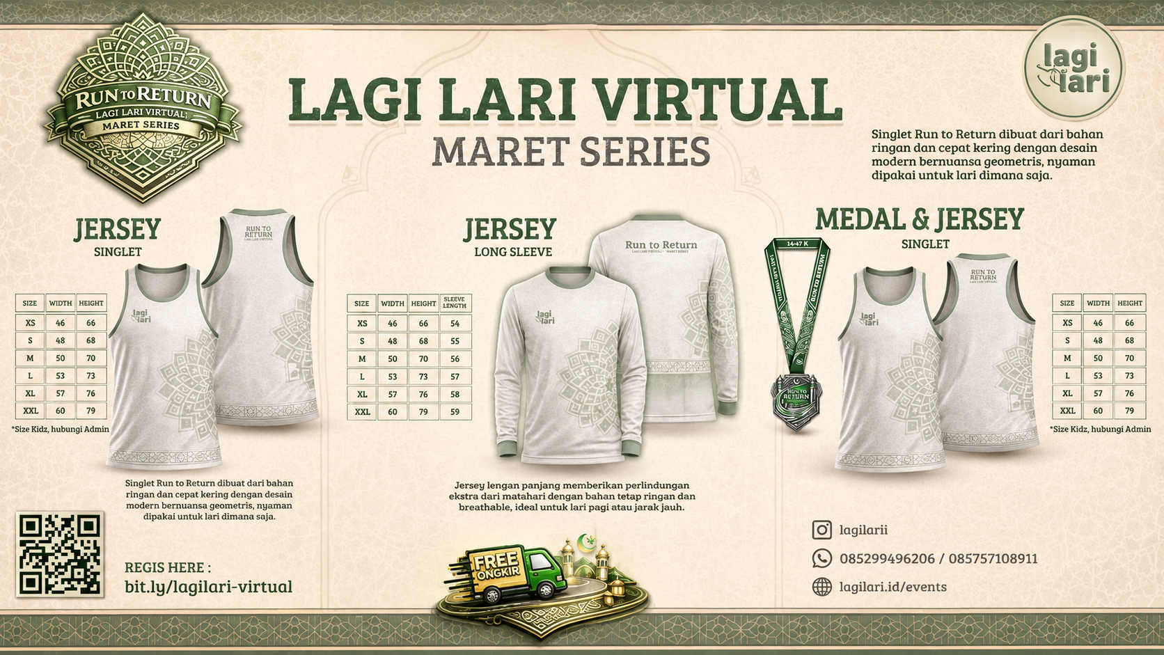 Lagi Lari Virtual – Run to Return Maret Series 2026